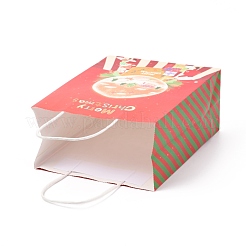 Christmas Theme Kraft Paper Bags&nbsp;ABAG-H104-D03