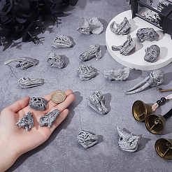 19Pcs PVC Dinosaur Miniature Ornaments&nbsp;DJEW-ME0001-01