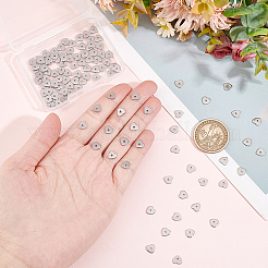 120Pcs 304 Stainless Steel Beads&nbsp;STAS-DC0011-40