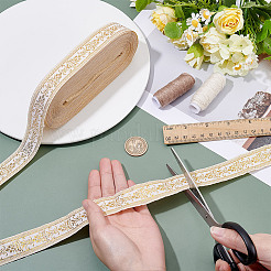 Polyester Ribbons&nbsp;SRIB-WH0011-347