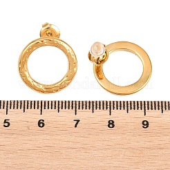 Women's 304 Stainless Steel Stud Earrings&nbsp;EJEW-P345-02G
