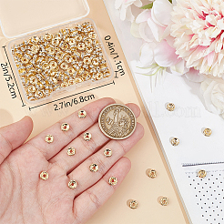 200Pcs Brass Pave Clear Cubic Zirconia Beads&nbsp;KK-BBC0015-87B