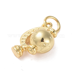 Brass Charms&nbsp;ZIRC-G160-59G