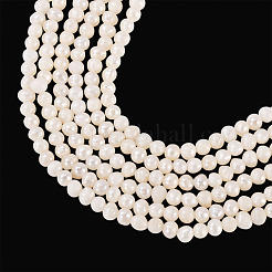3 Strands Natural Cultured Freshwater Pearl Beads Strands&nbsp;PEAR-TA0001-32