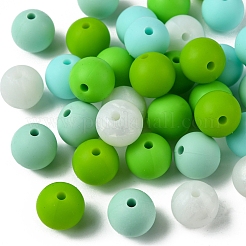 35Pcs Food Grade Eco-Friendly Silicone Focal Beads&nbsp;SIL-FS0001-22F