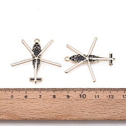 Alloy & Enamel Pendants&nbsp;ENAM-T021-59G