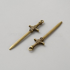 Tibetan Style Alloy Pendants&nbsp;FIND-WH0173-139AB