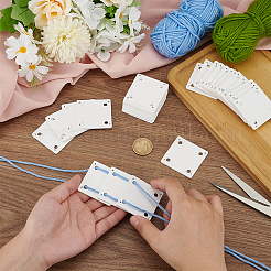 24Pcs Acrylic Looms Braiding Disk&nbsp;DIY-BC0014-11
