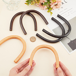 6Pcs 3 Style Wooden U-Shaped Bag Handles&nbsp;FIND-PH0010-41