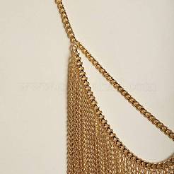 Alloy Curb Chain Tassel Waist Belly Chain Skirts for Women&nbsp;FS-WGCE963-01