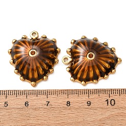 304 Stainless Steel Enamel Pendants&nbsp;SA-CBAD609-07G-03
