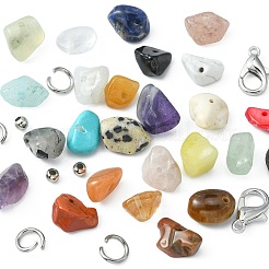 DIY Mixed Stone Bracelet Making Kit&nbsp;DIY-FS0003-38