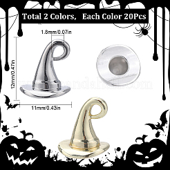 40Pcs 2 Colors Alloy Pendants&nbsp;FIND-SC0006-77