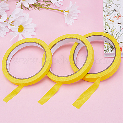 3 Rolls 3 Colors Crepe Paper Masking Tape&nbsp;AJEW-GF0008-71B