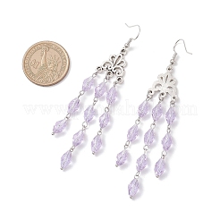 Imitation Austrian Crystal Dangle Earrings&nbsp;EJEW-JE06545-01