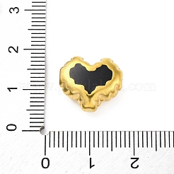 304 Stainless Steel Enamel Beads&nbsp;STAS-B085-06G-05