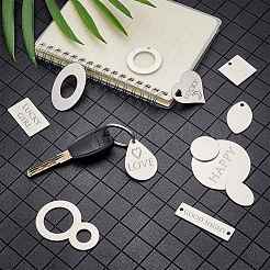 Blank Aluminum Custom Engraving Name Plate&nbsp;ALUM-BC0001-27