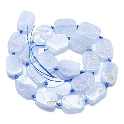 Natural Blue Lace Agate Beads Strands&nbsp;G-K245-J10-A01