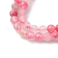 Natural Rhodonite Beads Strands&nbsp;G-Z083-A01-4mm