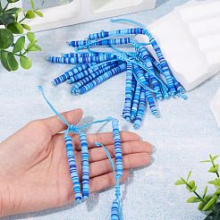 Handmade Polymer Clay Bead Bracelets Making&nbsp;AJEW-TAC00078