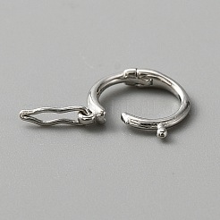 925 Sterling Silver Twister Clasps&nbsp;FIND-NB0007-46P