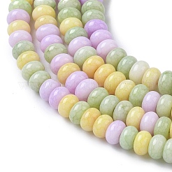 Ombre Effect Dyed Glass Beads Strands&nbsp;GLAA-C043-01E