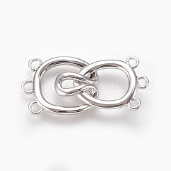 Brass Hook Clasps&nbsp;KK-P164-22P