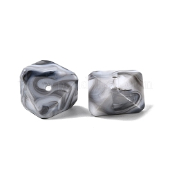 Opaque Acrylic Beads&nbsp;OACR-D320-02B