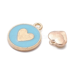 40Pcs 4 Style Alloy Enamel Charms&nbsp;ENAM-YW0003-07