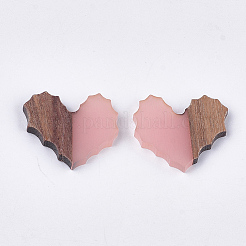 Resin & Walnut Wood Cabochons&nbsp;RESI-S358-89B