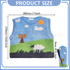 Rubber & Cloth Mouse Pad&nbsp;AJEW-WH0794-46