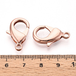 Brass Lobster Claw Clasps&nbsp;KK-YW0004-01E-RG