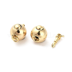 Brass Box Clasps&nbsp;KK-K299-01G