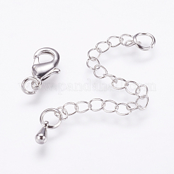 Long-Lasting Plated Brass Chain Extender&nbsp;X-KK-F711-09P