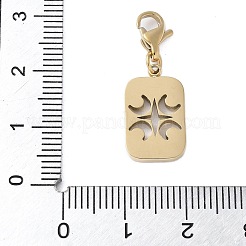 304 Stainless Steel Pendant Decoration&nbsp;STAS-S165-44G