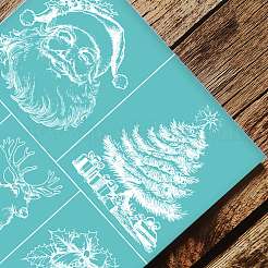 Self-Adhesive Silk Screen Printing Stencil&nbsp;DIY-WH0638-036