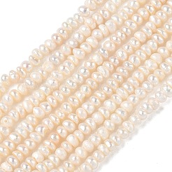 Natural Cultured Freshwater Pearl Beads Strands&nbsp;PEAR-C004-20B
