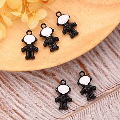 Baking Paint Alloy Pendants&nbsp;PALLOY-R136-02