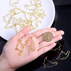 Zinc Alloy Open Back Bezel Pendants&nbsp;PALLOY-OC0001-31