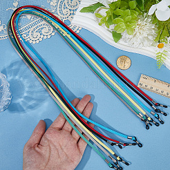 6Pcs 6 Colors Faux Suede Neck Strap for Eyeglasses&nbsp;AJEW-CL0001-48A