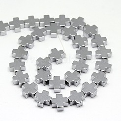 Electroplate Non-magnetic Synthetic Hematite Beads Strands&nbsp;G-I096-03