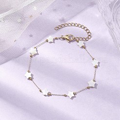 316 Stainless Steel Paperclip Chains Bracelets&nbsp;BJEW-JB10927