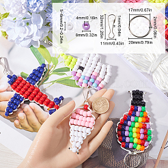 DIY Keychain Making Kit&nbsp;DIY-SC0023-63