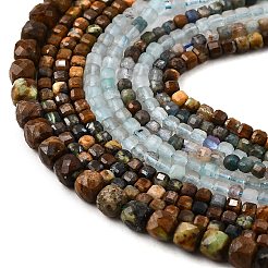 Natural Mixed Gemstone Beads Strands&nbsp;G-A097-D03-07