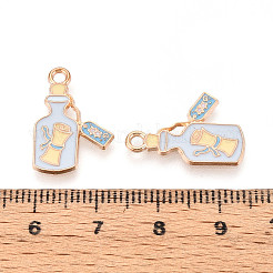 Alloy Enamel Pendants&nbsp;ENAM-T022-35
