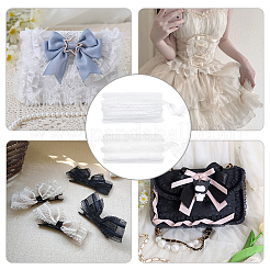 2 Cards 2 Styles Polycotton Pleated Elastic Lace Ribbon&nbsp;OCOR-FG0001-69A