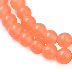 Natural & Dyed Malaysia Jade Bead Strands&nbsp;X-G-A146-6mm-A07-01