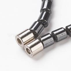 Non-magnetic Synthetic Hematite Pendant Necklaces&nbsp;NJEW-G290-05