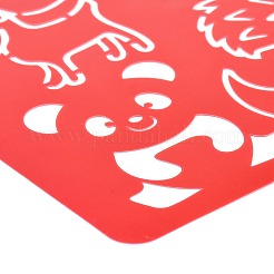 Plastic Drawing Painting Stencils Templates&nbsp;DIY-XCP0001-53
