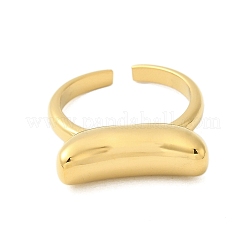 304 Stainless Steel Cuff Rings for Women&nbsp;RJEW-U013-07G